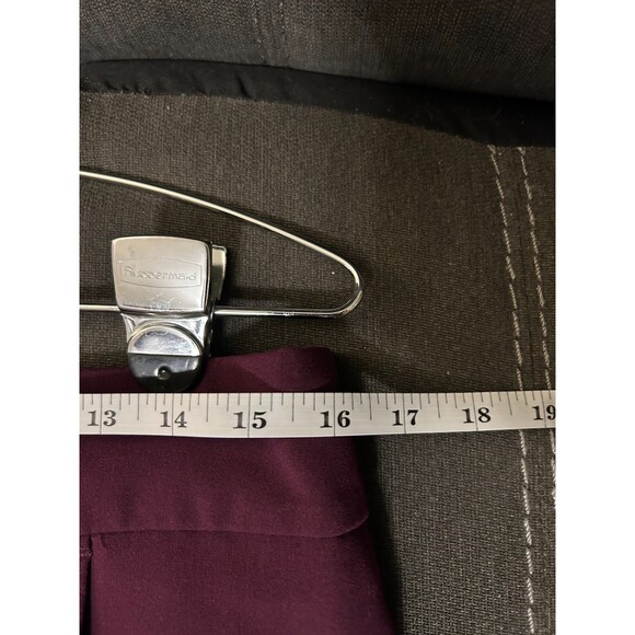Daisy Fuentes Mini Skirt Plum with pockets size 6 - Picture 5 of 6
